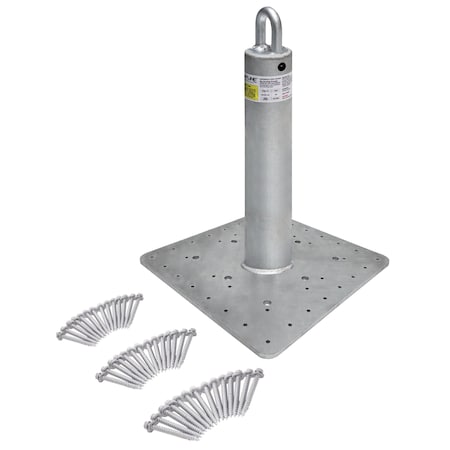 Frontline Commercial Roof Anchor, 18 in Length, 420 lbs Weigth Capacity, 5,000 lbs Tensile Strength RO18